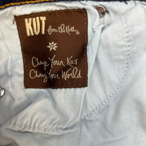 Kut from the Kloth Jeans Women's 6S Blue Toothpick Skinny Classic Minimalist - Picture 9 of 16